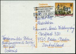 1988 ÖSTERREICH, Maschinen-Werbestempel Ausstellung "PRAG Um 1600", Ausl.-Karte - 30jähriger Krieg / Thirty Years War /  - Altri & Non Classificati