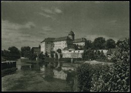 1949 TSCHECHOSLOWAKEI, 1,50 Kc. Bildganzsache Gottwald: Schloß Podebrady (Familie Podebrad Waren  Hussiten) Im 30jähr. K - Otros & Sin Clasificación