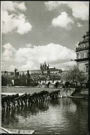 1950 TSCHECHOSLOWAKEI, 1,50 Kc. Bildganzsache Gottwald: Prager Burg U. Veitsdom (2. "Prager Fenstersturz", 1635 "Frieden - Other & Unclassified
