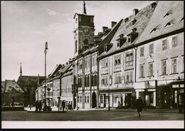 1952 TSCHECHOSLOWAKEI, 1,50 Kc. Bildganzsache Gottwald: Cheb (Eger) Altstadt, Hier Wurde Wallenstein Am 25.2.1634 Ermord - Other & Unclassified