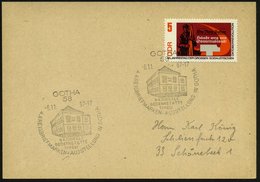 1967 (6.11.) 58 GOTHA, Sonderstempel TIVOLI-Gedenkstätte = Gründungsstätte Der SAP 1875 (Sozialist. Arbeiterpartei Deuts - Other & Unclassified