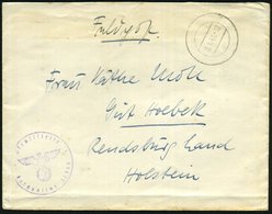 1941 (3.1.) DEUTSCHES REICH, Stummer 2K-Steg = Tarnstempel + Briefstempel Fp.-Nr. 32869 = 3./  Schützen-Regt. 12, Feldpo - Other & Unclassified