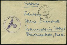 1944 (2.1.) DEUTSCHES REICH,  Feldpost-Normstempel + Briefstempel Fp.-Nr. 32811 = Panzer-Gren.-Regt. 126 (Ostfront, 23.  - Other & Unclassified