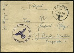 1944 (16.6.) DEUTSCHES REICH,  Feldpost-Normstempel + Briefstempel Fp.-Nr. 16 167 = I./ Panzer-Gren.-Regt. 25, Feldpost- - Other & Unclassified