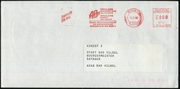 1990 (11.7.) 5300 BONN 17, Jubil.-Absenderfreistempel "40 Jahre BRD" (Presseamt Bundesregierung), Dienstbrief - Geschich - Otros & Sin Clasificación