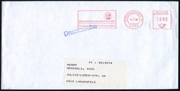 1986 5330 KÖNIGSWINTER 41, Absender-Freistempel FRIEDR. NAUMANN STIFTUNG (= FDP-Parteistiftung), Fernbrief - Geschichte  - Autres & Non Classés