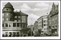 1951 TSCHECHOSLOWAKEI, 1,50 H. Bildganzsache Gottwald: Tram Lini Nr.4 In Ostrava, Ungebr. (Pofis CPH.6/10) - Strassenbah - Andere & Zonder Classificatie