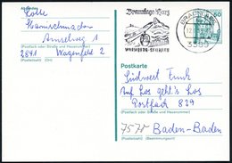 1979 3389 BRAUNLAGE, Maschinen-Werbestempel = Kabinen-Seilbahn, Bedarfskarte (Bo.7 A) - Seil- & Bergbahnen / Cable & Mou - Other & Unclassified