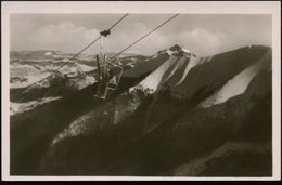 1952 TSCHECHOSLOWAKEI, 1,50 Kc. Bildganzsache Gottwald: Mala Fatra Mit Sessellift, Ungebr. (Pofis CPH.20/27) - Seil- & B - Otros & Sin Clasificación