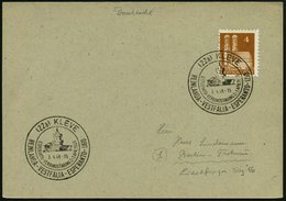 1949 (3.4.) (22 A) KLEVE, Sonderstempel ESPERANTO-VERBANDSTAGUNG (Turm), Inl.-Karte (Bo.9) - Esperanto - Other & Unclassified