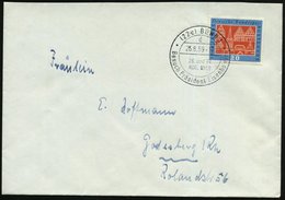 1959 (26.8.) (22 C) BONN 1, Sonderstempel: Besuch (US.)-Präsident Eisenhower (war OB Der Alliierten Invasion 1944, Norma - Andere & Zonder Classificatie