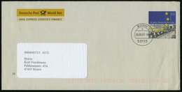 2007 53113 BONN, Buchdruckstempel Auf Post-Dienst-Ganzsachen-Umschlag 55 C. "50 Jahre Römische Verträge" (Mail Express L - Other & Unclassified