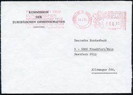 1975 (18.3.) BELGIEN, Absender-Freistempel : 1040 BRUXELLES 4, KOMMISSION DER EUROP. GEMEINSCHAFTEN (deutscher Text) Auf - Sonstige & Ohne Zuordnung