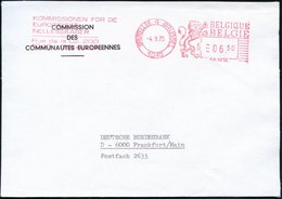 1975 (4.9.) BELGIEN, Absender-Freistempel : 1040 BRUXELLES 4, KOMMISSIONEN FOR DE EUROPAISKE FAELLESSKABER..  (dänischer - Otros & Sin Clasificación