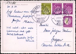 1956 (30.9.) (22 C) KÖLN-DEUTZ, Sonderstempel "photokina" = Messe U. Ausstellung Für Fotografie, Bildmedien, Bedarfs-Ak. - Otros & Sin Clasificación