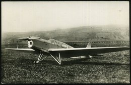 1938 (ca.) TSCHECHOSLOWAKEI, S/ W.-Foto-Ak.: Sportflugzeug Zlin-Bata 12 (Konstrukteur Jaroslaw Lonek) Ungebr. (Uhv: ASB) - Other & Unclassified