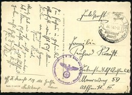 1942 (30.3.) GOTHA 1, Handwerbestempel (Versicherungsbanken) + Briefstempel: Flugzeugführerschule A/ B 126, Stabs- U. Wi - Other & Unclassified