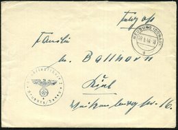 1940 (27.9.) NEUBURG (DONAU), 2K-Steg + Briefstempel: Blindflugschule 2, Neuburg.. + Rs. Hs. Abs., Feldpostbrief + Inhal - Other & Unclassified