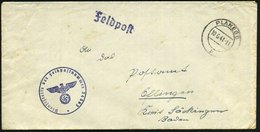 1941 PLANEGG, 2K-Steg + Briefstempel: Feldpost-Nr. (L) 34 683 = 4./  Res. Flak Abt. 354, Feldpostbrief N. Öflingen - Luf - Otros & Sin Clasificación