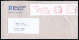 1995 (26.6.) 803000 MÜNCHEN 2, Absender-Freistempel: Bayer. Rundfunk.. GEZ, Portostufe 300 Pf. !, Vordruckbrief: Bayer.  - Other & Unclassified