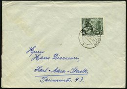 1955 (5.10.) D.D.R., 20 Pf. Leipz. Messe = Keramik U. Porzellan, Inl.-Brief (gest. MILKAU) Klar Gestempelt (Mi.480 EF) - - Other & Unclassified