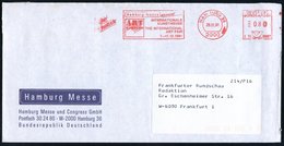 1991 (26.11.) 2000 HAMBURG 36, Seltener, Kommunaler Absender-Freistempel: INTERNAT. KUNSTMESSE.. 1991 "ART HAMBURG", Fir - Other & Unclassified