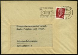 1971 (25.11.) 80 DRESDEN, Maschinen-Werbestempel: DEUTSCHE KUNST DER Dürer-Zeit.., Bedarfsbrief - Albrecht Dürer - Other & Unclassified