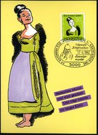 1982 (17.4.) 3000 HANNOVER 1, Sonderstempel: 1. Hannov. Briefm.-Markt = "Onkel Nolte" Auf Passender 50 Pf. "Fromme Helen - Other & Unclassified