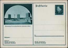 1931 Tannenberg, 8 Pf. Bild-Ganzsache: Nationaldenkmal Bei Hohenstein (Ostpr.) = Mauseleum Hindenburgs U. Gedenkstätte D - Autres & Non Classés