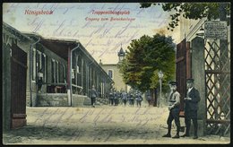 1916 (15.2.) KÖNIGSBRÜCK, 1K-Gitter + Briefstempel: Reservelazarett II Königsbrück = Truppenübungsplatz, Color-Feldpost- - Sonstige & Ohne Zuordnung