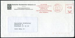 1988 (17.10.) 5300 BONN 2, Absender-Freistempel: DEUTSCHER BUNDESWEHR-VERBAND EV... Die Interessenvertretung Aller Solda - Other & Unclassified