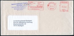 1995 (30.6.) 10717 BERLIN 31, Kommunaler Absender-Freistempel: 10 Jahre SCHAUSPIELHAUS AM GENDARMENMARKT KONZERTHAUS..,  - Sonstige & Ohne Zuordnung