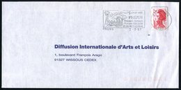 1987 (2.3.) FRANKREICH, Maschinen-Werbestempel: 83 FREJUS Théatre Romain, Forum Des Arts Et De La Musique (= Röm. Amphit - Autres & Non Classés