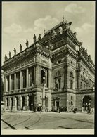 1952 TSCHECHOSLOWAKEI, 1,50 Kc. Bild-Ganzsache Gottwald: Prag, National-Theater, Eröffnet Am 11.6.1881 Mit Smetanas "Lib - Autres & Non Classés