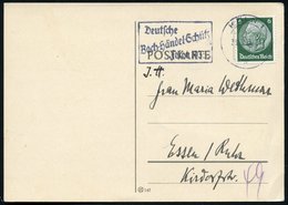 1935 (30.3.) KÖLN 1, Maschinen-Werbestempel: Deutsche Bach-Händel-Schütz Feier 1935, Bedarfskarte (Bo.S 170 A) - Johan S - Sonstige & Ohne Zuordnung