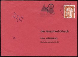 1973 (16.5.) 85 NÜRNBERG BPA, Maschinen-Werbestempel: BACHFEST DER NEUEN BACHGESELLSCHAFT:: (Bach-Monogramm) Firmenbrief - Altri & Non Classificati