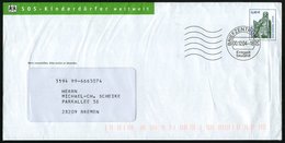 2000 (Dez.) B.R.D., 0,40 EUR Ganzsachen-Umschlag Bach + Buchdruck-Maschinenstempel BRIEFZENTRUM 30 (= München) Als Bedar - Autres & Non Classés