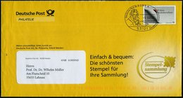 2000 (9.9.) 53121 BONN, Buchdruck-Sonderstempel: Deutsche Post Sonderstempelstelle = Beethoven Mit Poststempel Auf Postd - Altri & Non Classificati