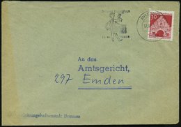 1967 28 BREMEN 1, Maschinen-Werbestempel: Bremer Freimarkt.. = Drehorgel-Spieler, Kommunalbrief (Untersuchungshaftanstal - Other & Unclassified