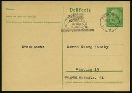 1935 (28.1.) BERLIN W 9, Maschinen-Werbestempel: Grüne Woche Berlin 1934 (2 Ähren) Inl.-Karte (Bo.158 A II) - Agrikultur - Sonstige & Ohne Zuordnung