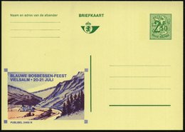 1970 BELGIEN, 2,50 F. Publibel-Ganzsache: BLAUWE BOSBESSEN-FEEST VIELSALM (= Blaubeer-Fest) Ungebr. (Mi.P 347 IV / 2469  - Otros & Sin Clasificación