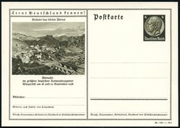 1938 Altenahr, 6 Pf. Bild-Ganzsache Hindenburg, Sonderform "Besucht Das Schöne Ahrtal": ..größtes Deutsches Rotweinbauge - Other & Unclassified