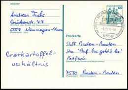 1979 5559 NEUMAGEN-DHRON 1, Handwerbestempel: Fundort Des Römerweinschiffes (römisches Weintransportschiff) Bedarfskarte - Sonstige & Ohne Zuordnung