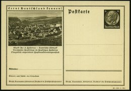 1940 Au I.d. Hallertau, 6 Pf. Bildganzsache Hindenburg: ..Hopfengau Hallertau.. Hopfenaufbereitungsanstalt (Ortsbild Mit - Sonstige & Ohne Zuordnung