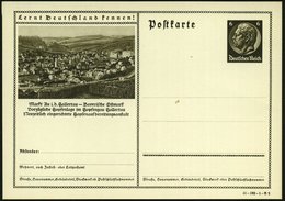 1941 Au I.d. Hallertau, 6 Pf. Bildganzsache Hindenburg: ..Hopfengau Hallertau.. Hopfenaufbereitungsanstalt (Ortsbild Mit - Autres & Non Classés