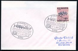 1972 (7.5.) 3352 EINBECK 1, Sonderstempel: Historischer Hanse-Treck.. = Mittelalterlicher Bier-Transpport (Pferdegespann - Other & Unclassified