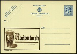 1951 BELGIEN, 90 C. Publibel-Ganzsache: Rodenbach.. (Bierglas Mit Logo) Ungebr. (Mi.P 273 II / 1096) - Bier / Beer / Bié - Other & Unclassified