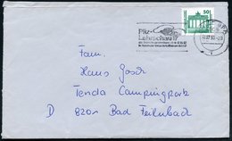 1990 (Juli) 4005 HALLE BPA, Maschinen-Werbestempel: Pilz-Lehrschau Des Bezirkshygieneinstitutes.. Im Botanischen Garten  - Altri & Non Classificati
