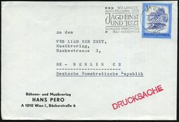 1978 ÖSTERREICH, Maschinen-Werbestempel: 1010 WIEN; NÖ LANDES-AUSSTELLUNG "JAGD EINST U. JETZT".. (Bf. Fehlt Rs. Klappe) - Other & Unclassified