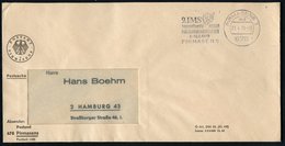 1970 (21.4.) 678 PIRMASENS 1, Maschinen-Werbestempel: 9. IMS Internat. MESSE FÜR SCHUHFABRIKATION (geflügelter Merkur-Sc - Other & Unclassified